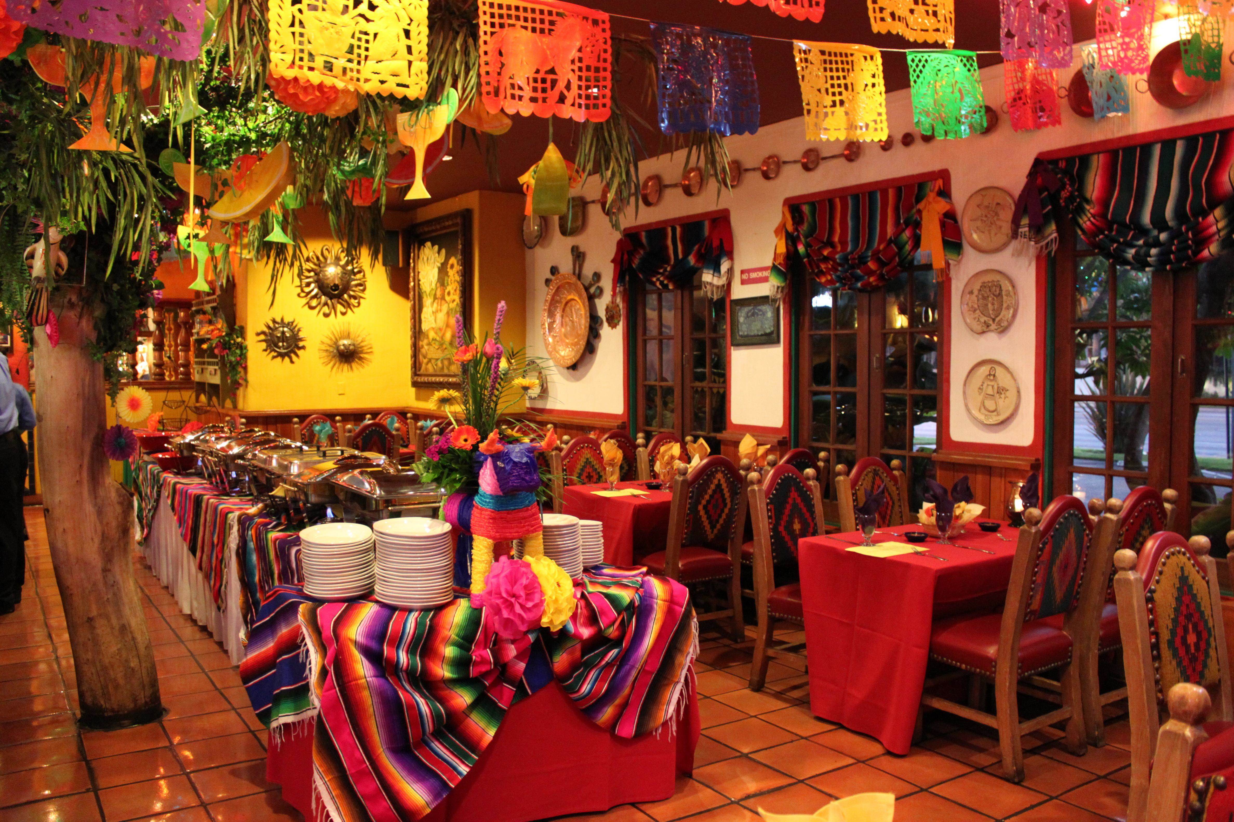 mexican casa fiesta restaurants holiday restaurant diego san decor birthday banquet dinner themed cantina parties outdoor bar host rooms decorating